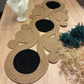 Tischläufer in Jute-Optik, Handgemacht